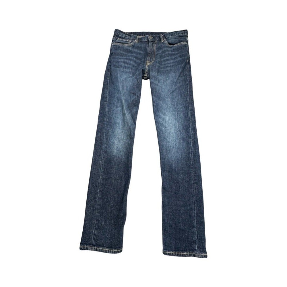 H&M Jeans Mens‎ 32 Blue &Denim Slim Fit Stretch Dark Wash Casual Basic